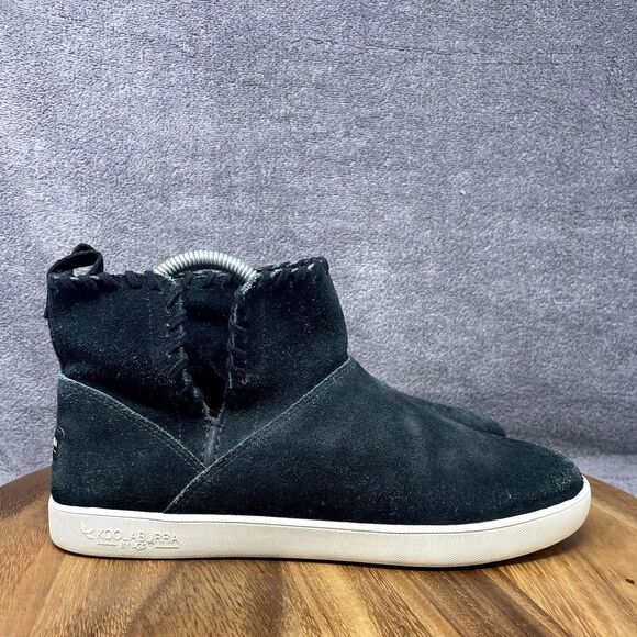 Koolaburra by UGG Women's 9 Rylee Fashion Mid Boot Suede Black Shoes Casual - Picture 1 of 9
